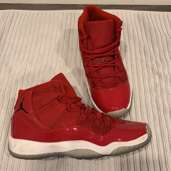 Retro Jordan Red 11s - Picture 2 of 2